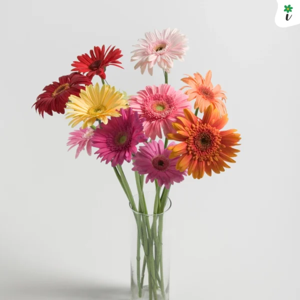 Gerbera Plant Flower Vase